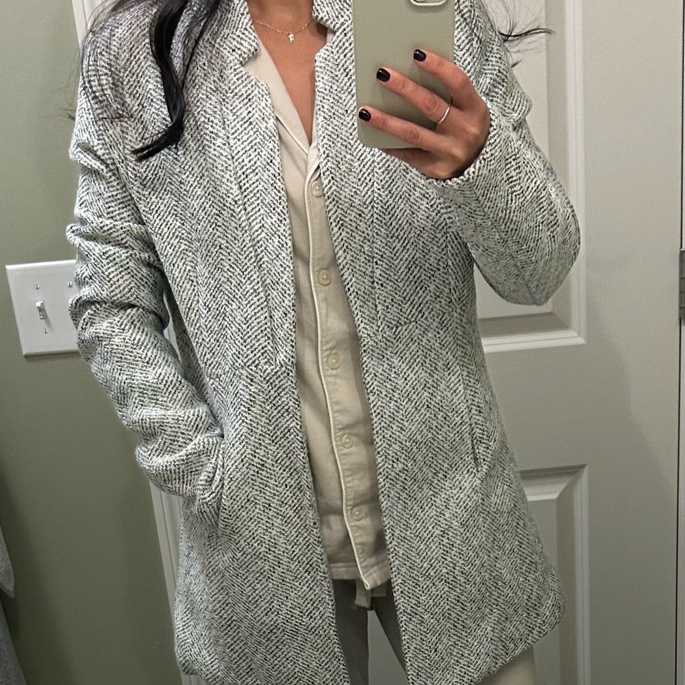 Vici Textured Gray Women's Cardigan